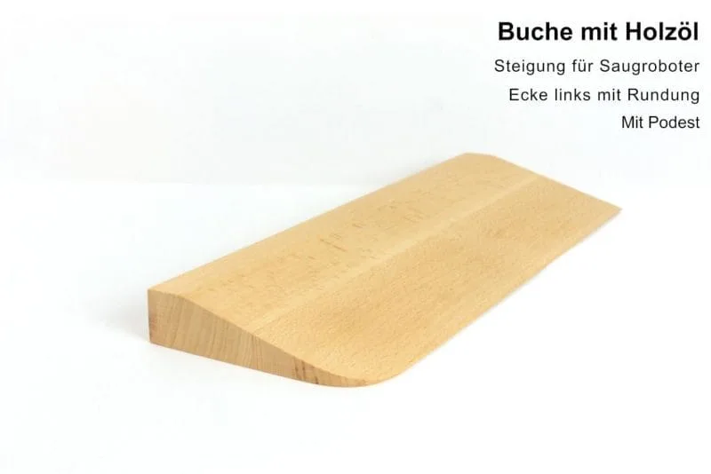 Rampe de seuil en bois pour robot aspirateur - jusqu'à 10 cm de hauteur – Image 10