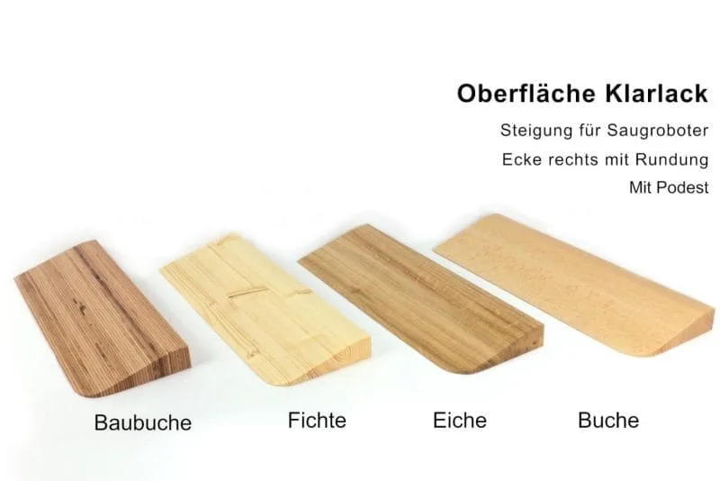 Rampe de seuil en bois pour robot aspirateur - jusqu'à 10 cm de hauteur – Image 22